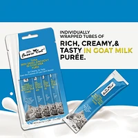Fussie Cat - Puree Cat Treat - Premium Tuna with Small Anchovies in Goat Milk Puree