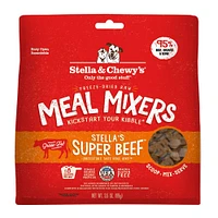 Stella & Chewy's - Freeze Dried Raw Dog Food Meal Mixer - High Protein & Grain Free - Stella’s Super Beef Recipe - 3.5 oz