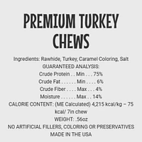 Etta Says - Dog Chew - Premium Turkey Chew