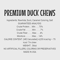 Etta Says - Dog Chew - Premium Duck Chew
