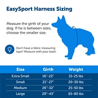 PetSafe - EasySport™ Dog Harness - Padded Adjustable Fit with Quick Snap Buckles & Control Handle