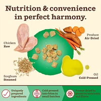 Primal - Kibble in the Raw Dog Food - Premium Freeze Dried Raw Nutrition with Whole Ingredients - Small Breed Chicken Recipe