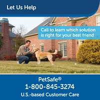 PetSafe - Stay & Play® Wireless Dog Fence - No Wire Setup,  Adjustable Boundary Up to 3/4 Acre,  Waterproof & Rechargeable Collar