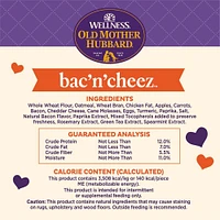 Old Mother Hubbard - Crunchy Dog Treats - Natural High Protein Biscuits - Bac'N'Cheez Recipe