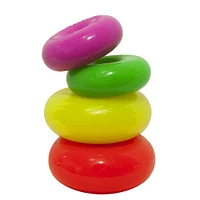 Ruff Dawg - Durable Retrieving Dog Toy - Bouncy Rubber Ring for Chewing & Fetch - Dawg-Nut