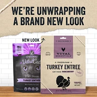 Vital Essentials - Raw Cat Food - Turkey Mini Patties