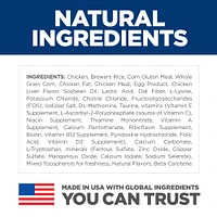 Science Diet - Adult Dry Cat Food For Sensitive Stomach & Skin – Chicken & Rice Recipe – Supports Digestion