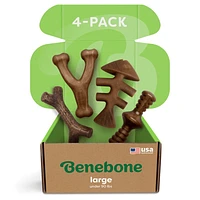 Benebone - Dog Chew Toy - Large 4 Pack Box