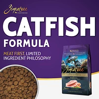 Zignature - Dry Dog Food - Grain Free Limited Ingredient with Probiotics - Catfish Formula