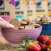 Wet Noses - Moments Limited Ingredient Crunchy Dog Treats - Made with Human Grade Ingredients - Peanut Butter Berry Cupcake & Donut Recipe