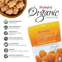 Grandma Lucy's - Organic Oven Baked Dog Treats - All Natural Human Quality Ingredients