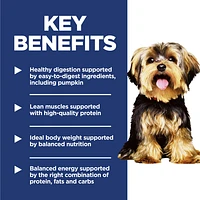 Science Diet - Small & Mini Breed Adult Dry Dog Food – Chicken & Brown Rice Recipe – Supports Digestion