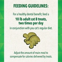 Greenies - Dental Cat Treats - Crunchy Texture for Clean Teeth & Fresh Breath - Savory Salmon Flavor