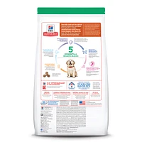 - Large Breed Puppy Dry Dog Food for Healthy Growth & Lean Muscle Support – Chicken Recipe