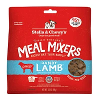 Stella & Chewy's - Freeze Dried Raw Dog Food Meal Mixer - High Protein & Grain Free - Dandy Lamb Recipe - 3.5 oz