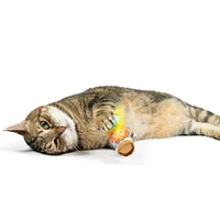 Huxley & Kent - Plush Cat Toy - Crinkle & Catnip for Interactive Play - Fuzzy Soft Seltzer
