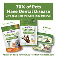 WHIMZEES - Dog Dental Treat - Brushzees Natural Grain Free Dental Chews