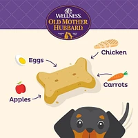 Old Mother Hubbard - Crunchy Dog Treats - Natural High Protein Biscuits - Chick'N'Apples Recipe - Mini