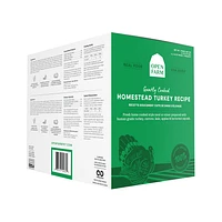 - Frozen Dog Food - Gently Cooked Homestead Turkey