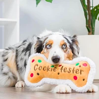 Huxley & Kent - Dog Plush Toy - Christmas Cookie Tester