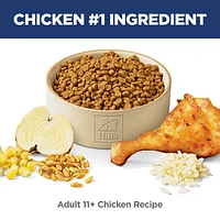 Science Diet - Senior 11+ Dry Cat Food for Healthy Aging & Lean Muscle Support – Chicken Recipe