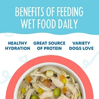 Weruva - Wet Dog Food - Woof Woof Floof with Chicken & Beef Variety 10 Pack