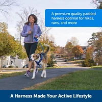 PetSafe - EasySport™ Dog Harness - Padded Adjustable Fit with Quick Snap Buckles & Control Handle