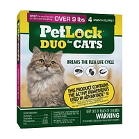 PetLock - Flea Prevention - Fast Acting Monthly Protection