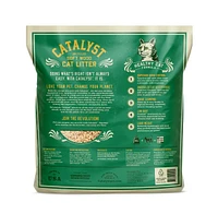 Catalyst - Lightweight Upcycled Soft Wood Cat Litter - Natural Odor Control & Low Dust Clumping Performance - Healthy Cat