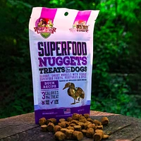 Real Meat - SuperFood Nuggets Dog Treats - Grain Free Duck Recipe