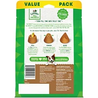 - Pill Pockets Dog Treats - Easy Capsule Medication Hiding Pouch - Peanut Butter Flavor