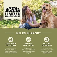 ACANA - Limited Ingredient Dry Dog Food - Supports Digestive Health - Singles Pork & Squash Recipe - 25 lbs Bag
