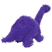 MIGHTY® - Plush Dog Toy - Soft Microfiber Fabric with Squeaky Ball Core for Tug & Fetch - Brachiosaurus