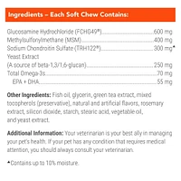 Cosequin - Soft Chews for Senior Dogs - Joint Support Supplement with Glucosamine for Mobility & Comfort