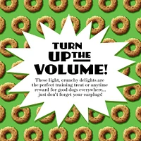 - Crunchy Os® Dog Treats - Low Calorie Crunchy Snack for Training & Fun - Pumpkin Kran Pow® Flavor