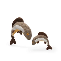 HuggleHounds - Dog Toy - Totally Tiger Trout Knottie