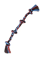Mammoth - Rope Dog Toy - Cotton Color 4 Knot Tug