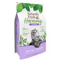 Naturally Fresh - Clumping Walnut Shell Cat Litter - Calming Harmony™ Lavender & Bamboo Formula