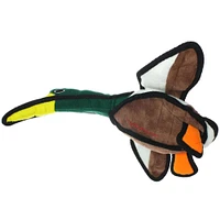 TUFFY® - Plush Dog Toy - Durable Multi Layer Fabric with Squeaker for Fetch & Tug Play - Dudley the Duck