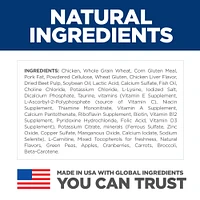 Science Diet - Adult Dry Cat Food for Urinary & Hairball Control – Chicken Recipe