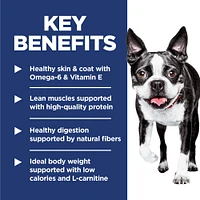 Light Adult Dry Dog Food Small Bites For Healthy Weight Management – Chicken Meal & Barley Recipe