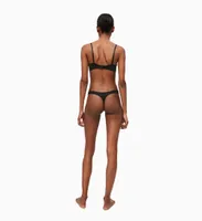 Brasier Calvin Klein Seductive Comfort Mujer Negro