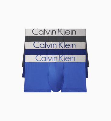 Trunks Calvin Klein Steel Micro Paquete de 3 Hombre Multicolor