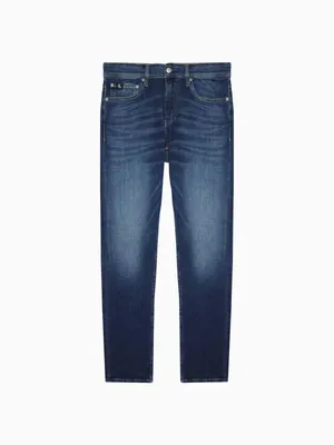 Jeans Calvin Klein Slim Fit Washed Hombre Azul