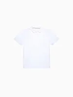 Polo Calvin Klein Algodón Logo Hombre Blanco