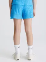 Short Calvin Klein Ruffle Niña Azul