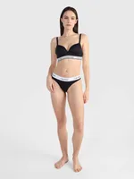 Brasier Calvin Klein Push Up Mujer Negro