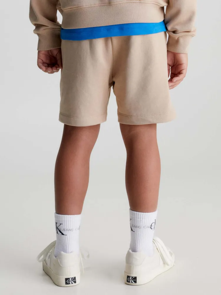 Short Calvin Klein Niño Beige