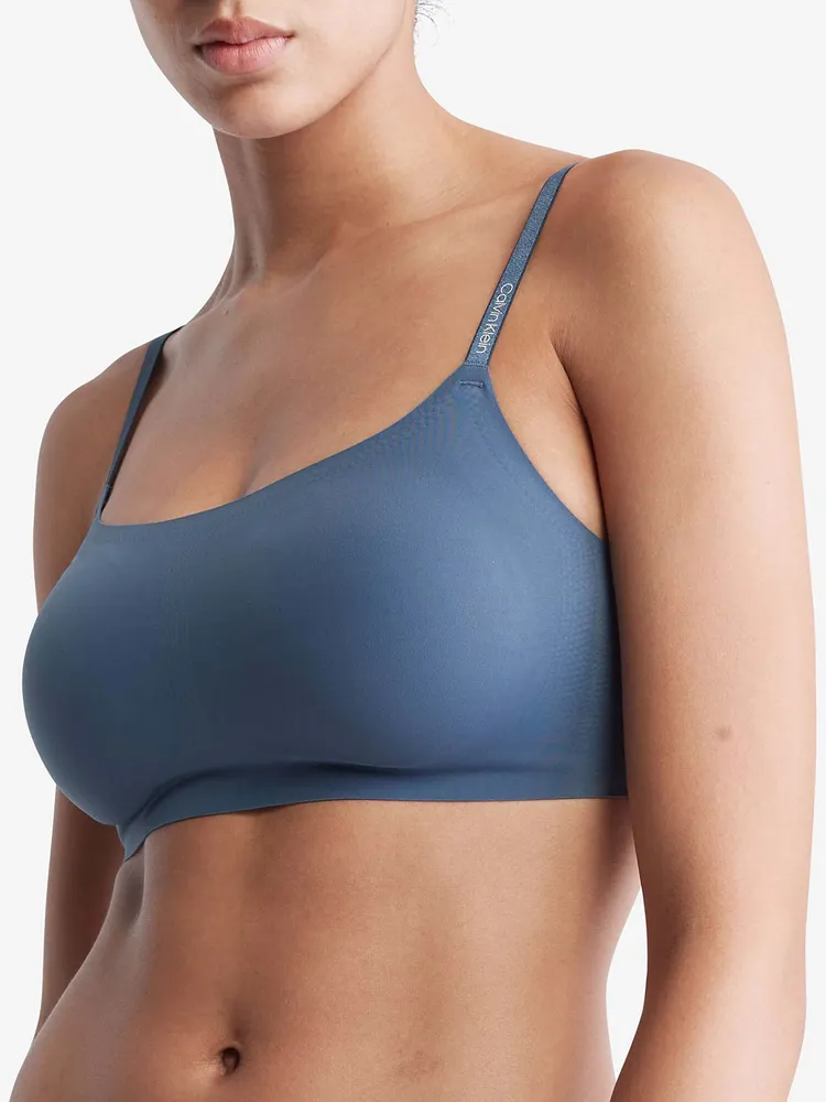 Brasier Calvin Klein Invisibles Mujer Azul