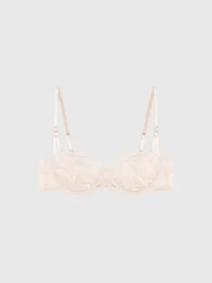 Bralette Calvin Klein Unlined Mujer Beige